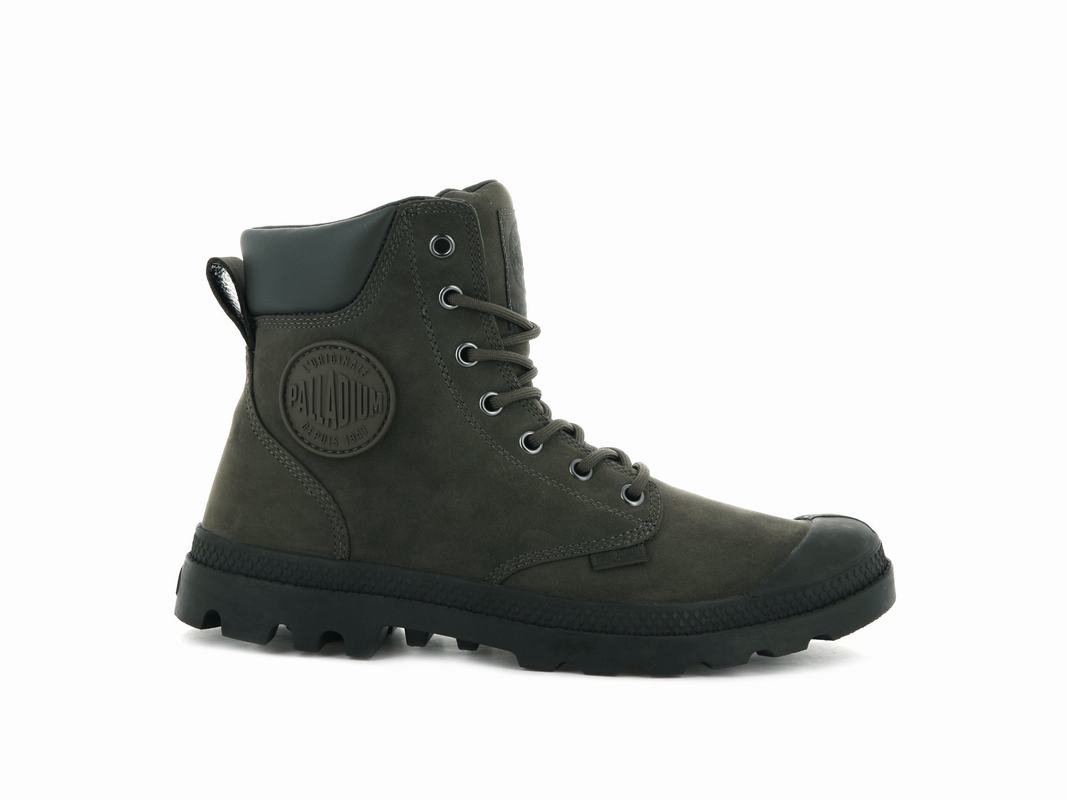 Palladium Pampa Cuff Wp Lux Muške Vodootporna Čizme Smeđe ||PM4178539||